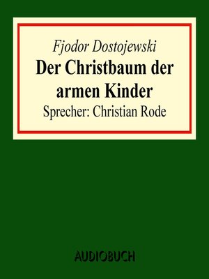cover image of Der Christbaum der armen Kinder
